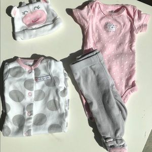Carter’s newborn girl bundle